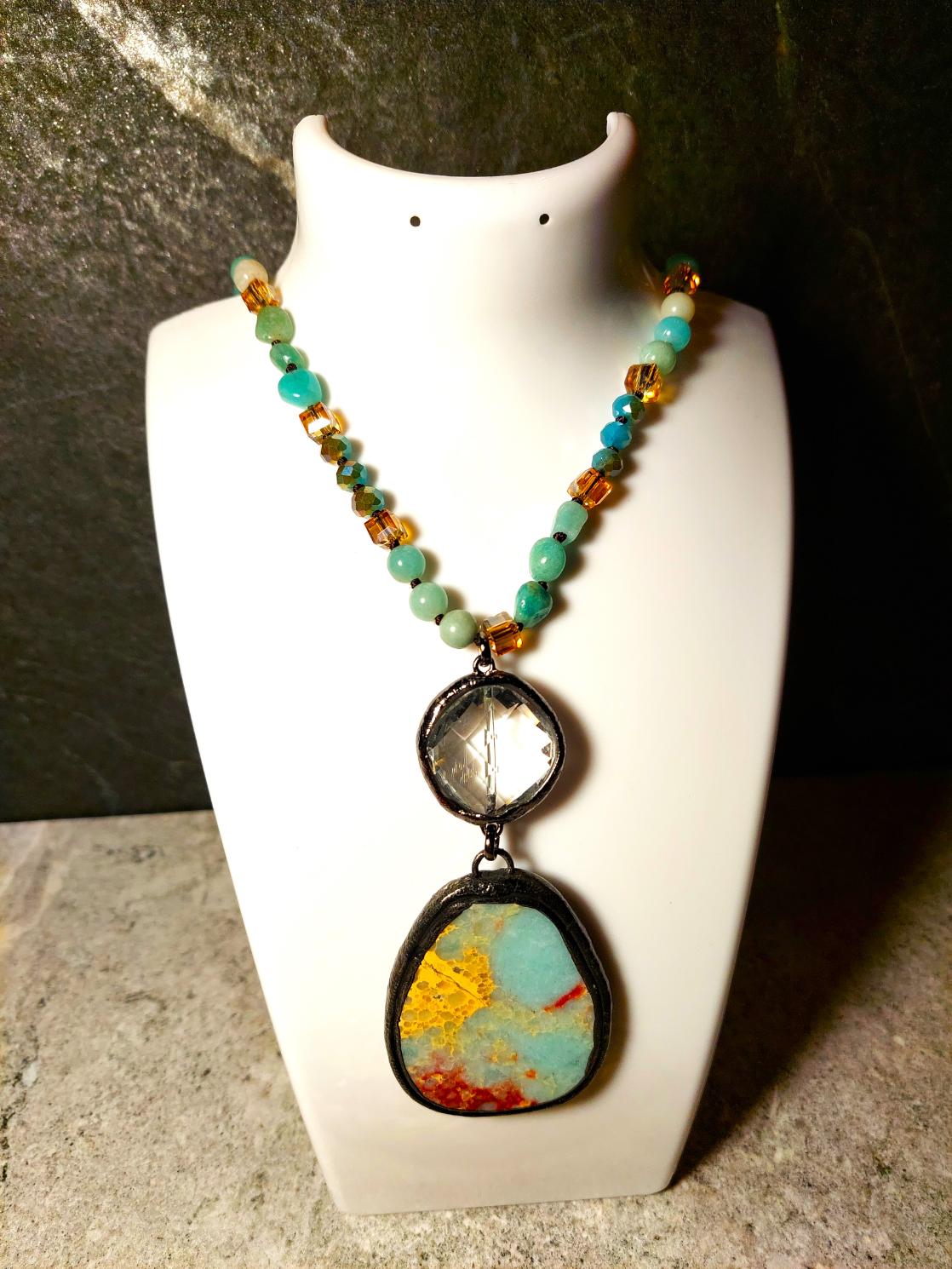 ahāta rotaslietu komplekts dabīgo akmeņu rotas